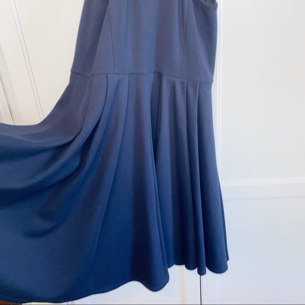 Bailey 44 Sporty Fit/Flare Navy Mini Dress Racerback From Revolve Small Athletic - Picture 11 of 14